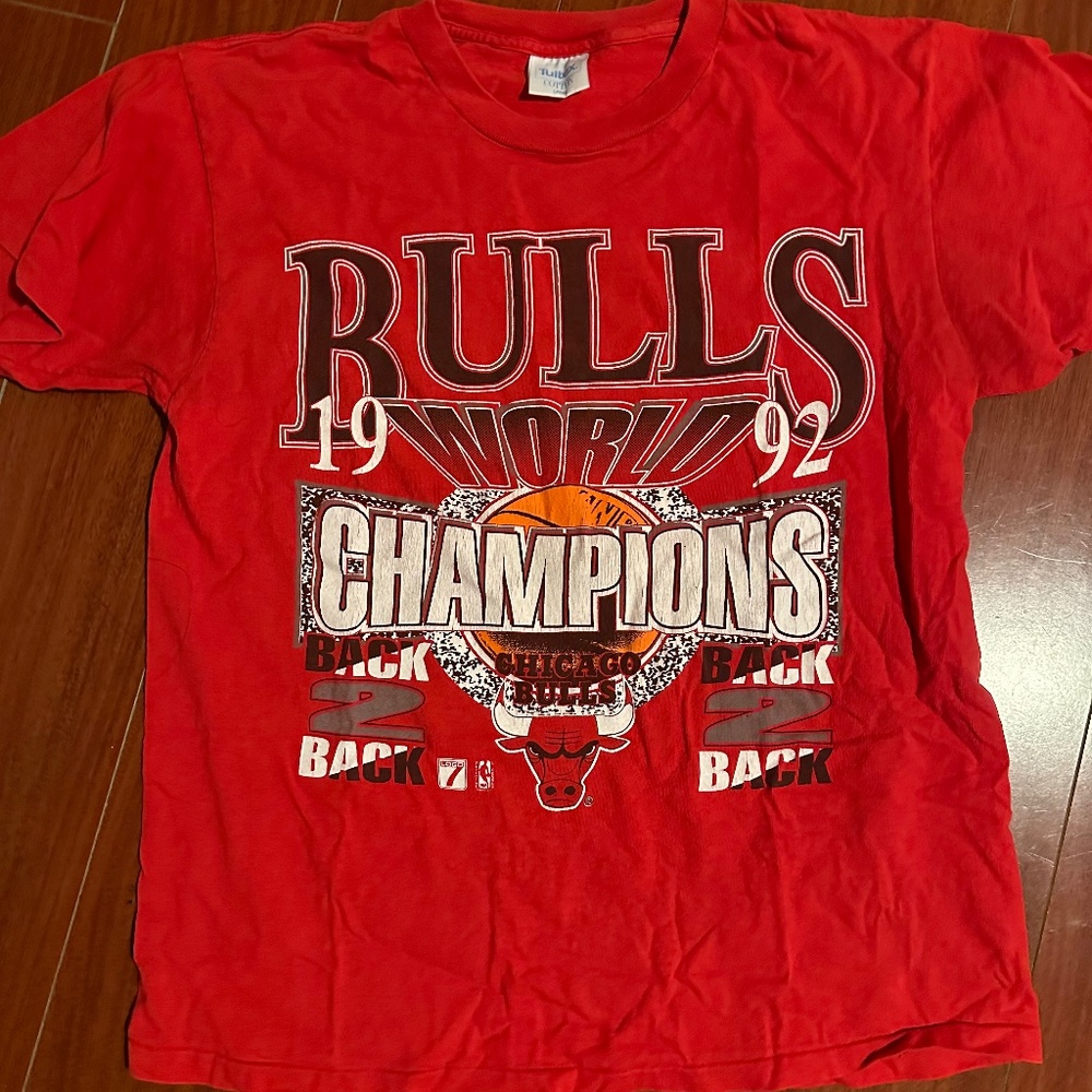 Vintage Chicago Bulls Championship T-Shirt size L